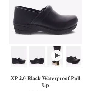 NEW in box: DANSKO XP 2.0 Black Waterproof Pull Up
